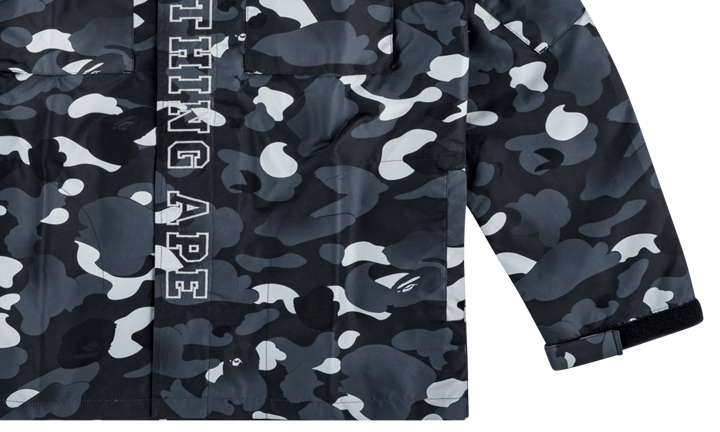 Bape Gradation Camo Military Shirt - M140021D BKX